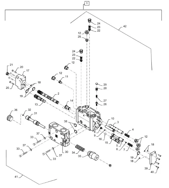 87397330 - Комплект уплотнений